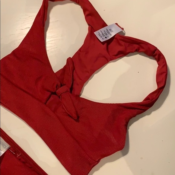 Lspace Ribbed Bikini Tara NWOT - Picture 5 of 7